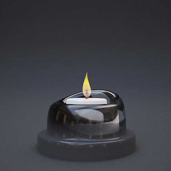 candle 3D Model - دانلود مدل سه بعدی شمع - آبجکت سه بعدی شمع - نورپردازی - روشنایی -candle 3d model - candle 3d Object  - 